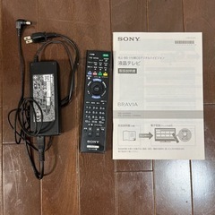 SONY 2016年製液晶BRAVIA TV KDL-24W600Aの画像
