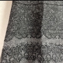 ミニスカート　グレーの画像