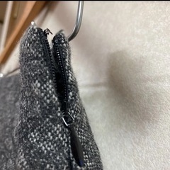 ミニスカート　グレーの画像