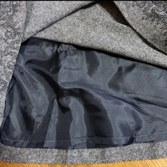 ミニスカート　グレーの画像