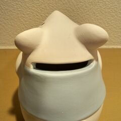 かわいいねずみの貯金箱の画像