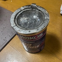 1ℓオイル缶用灰皿の上皿🚬レトロの画像