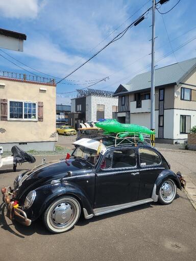 空冷ビートルVWルーフキャリア年代、メーカー不明