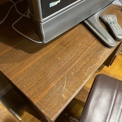 レトロ　机&椅子セットの画像
