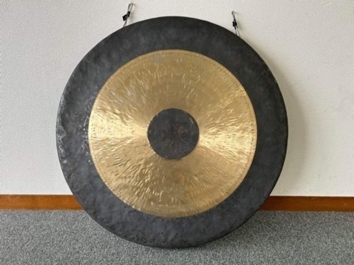 銅鑼 ドラ ゴング 定価約25万　マレット付