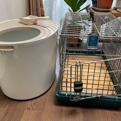 猫や犬のケージ&猫トイレ★アイリスオーヤマ