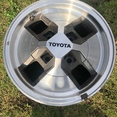 旧車 当時物 トヨタ AE86 ハチロク 純正 アルミホイール 4本 4H-114.3 14インチ 5.5J+27 レビン トレノ セリカXX GX71 マークⅡ チェイサーの画像