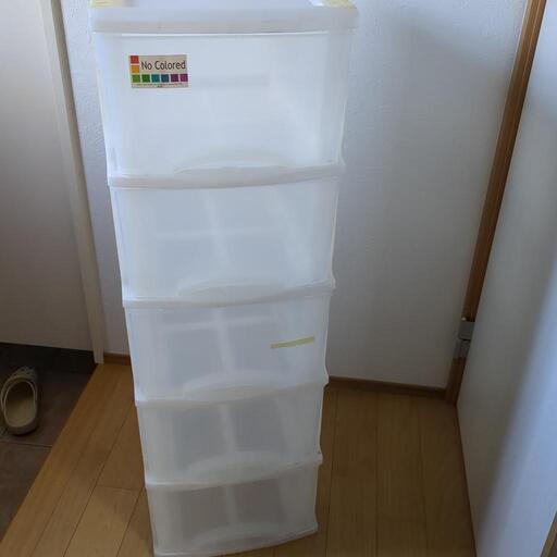 収納5段ボックス