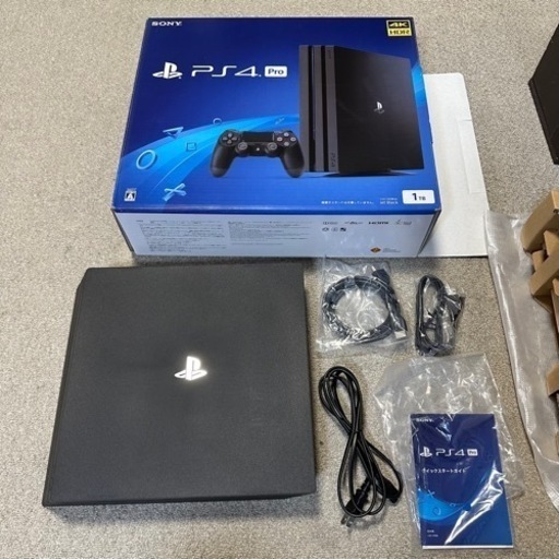 【美品】PlayStation4 Pro 1TB +おまけソフト付