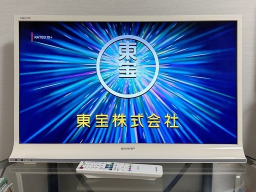 【中古美品 リモコンほぼ未使用】SHARP シャープ AQUOS アクオス 液晶 テレビ 32インチ LC-32J9 リモコン付き 2014年製