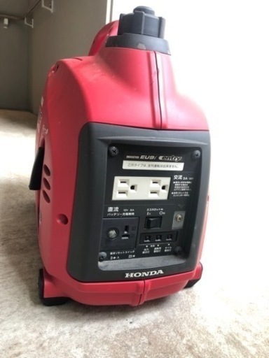 発電機　HONDA インバーター発電機 EU9i entry