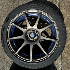 weds sport  sa-70 kenda スタッドレス付き 215/14R17