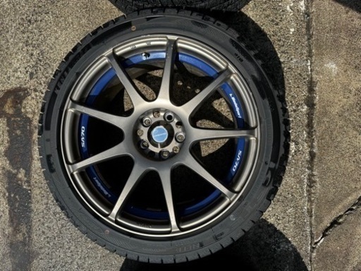weds sport  sa-70 kenda スタッドレス付き 215/14R17