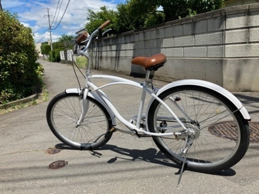 【人気】ビーチクルーザー　26インチ