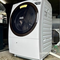 札幌引取り歓迎 美品 20年製 日立 HITACHI 11kg ドラム式洗濯乾燥