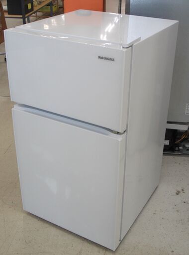 IRIS OHYAMA   2ドア冷蔵庫　直冷式　90L   2022年製　IRGD-9A-W
