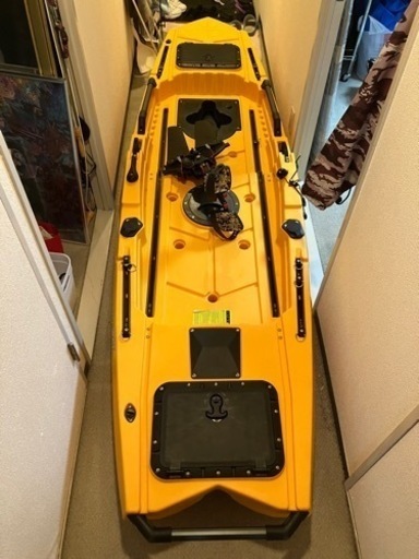 分割式足漕ぎシーカヤック　売ります。