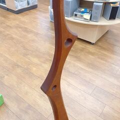 飾り椅子 飾り台 幅47×奥38×高132cm 木製 ローチェア オブジェ 札幌 厚別店 の画像