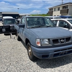 希少車　車検令和7年10月　バントラ　ダットサン　d22 グレー　エアコンの画像