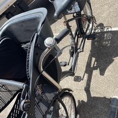 自転車　子供乗せの画像