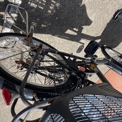 自転車　子供乗せの画像