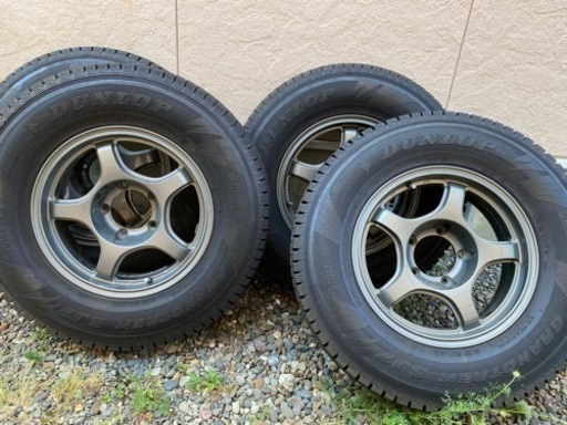 ほぼ未使用 215/65/R16 GRAND TREK（スタッドレス） & ホイール（16×5 1/2 JJ）　4本セット