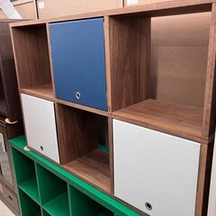 🧧人気の無印良品🧧6段スタッキングシェルフ MUJI🧧ウォールナ...
