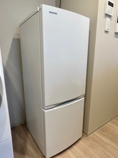 【2023年製】東芝 冷蔵庫 GR-U15BS (W) 一人暮らし ホワイト