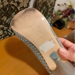 【美品】ドバイ発　パーティー用ヒールの画像