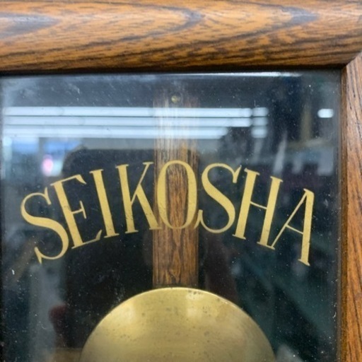 ゼンマイ式掛時計 SEIKOSHA 八角 ※10155093
