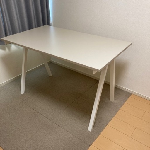 IKEA トロッテンデスク120cm × 70cm (mjk) 郡山のオフィス用家具《机