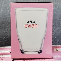 非売品 エビアン オリジナルグラス 285ml 6個セット 未使用品の画像