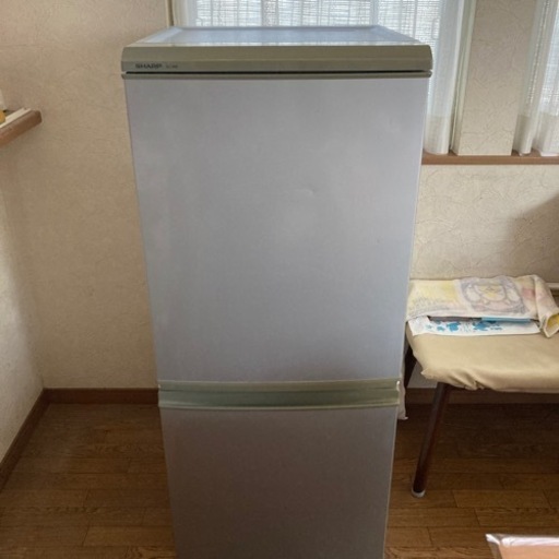 2ドア冷凍冷蔵庫SHARP.SJ-14M