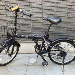 自転車　やり取り中