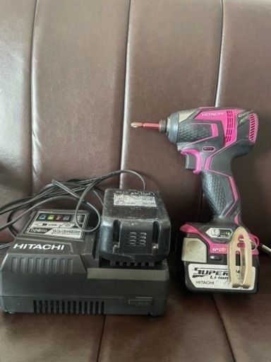 最終値下【HITACHI】インパクトドライバー　14.4V 中古◻︎日立