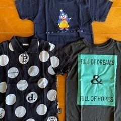 サイズ110 子供用 Tシャツ 3点セットの画像