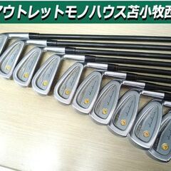 ゴルフ ゴルフクラブ アイアンセット ホンマ LB-606 3～11番 S 10本セット 中古 CAVITY BACK FLEX R-1 苫小牧西店