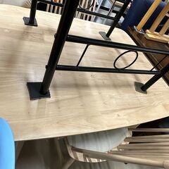 ジモティ来店特価!!　2人ダイニングセット　上久商店　オフホワイ...