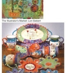 🌺 プレートLORI SIEBERT デザイナーズ　プレート2枚セットの画像