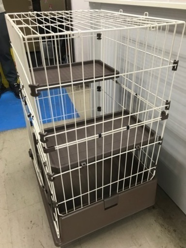 取引場所　南観音　O2308-165 LIFELEX 出入り簡単ドアキャットゲージ