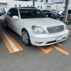 爆安　車検付き　セルシオ　黒革　サンルーフ　ローン可