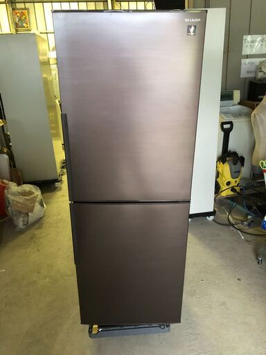 2022年製　SHARP/シャープ 冷凍冷蔵庫 SJ-PD28H-T◆美品 50/60Hz 280L 冷凍室125L 冷蔵室155L