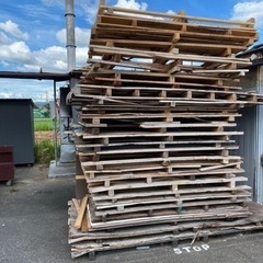 木製パレット差し上げます