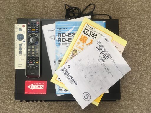 ①TOSHIBA VARDIA RD-E300