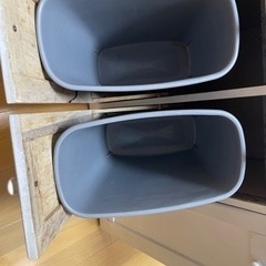 【受渡者確定済】ゴミ箱　ダストボックスの画像