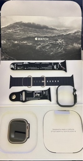 最終値下げ！Apple Watch Ultra 49mm チタニウム ミッドナイト
