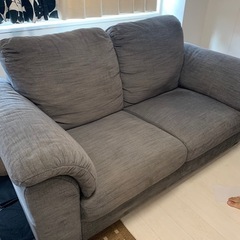 （8/8まで）ソファ（布製） 　IKEA／2～3人掛け