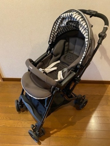 取引中！コンビスゴカル4キャスAB型コンパクトベビーカー美品！エッグショック