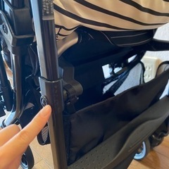 取引中！コンビスゴカル4キャスAB型コンパクトベビーカー美品！エッグショックの画像