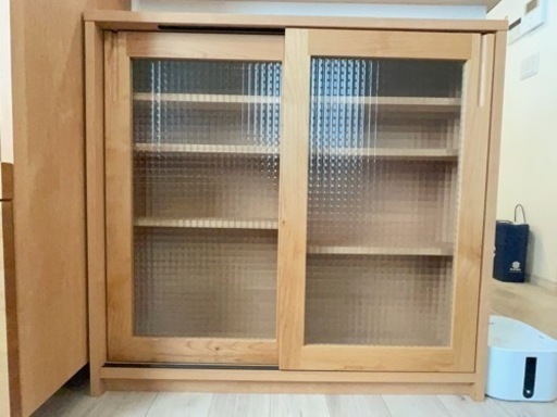 Pippi/ピッピ カウンター下収納庫 引き戸 幅120奥行23cm